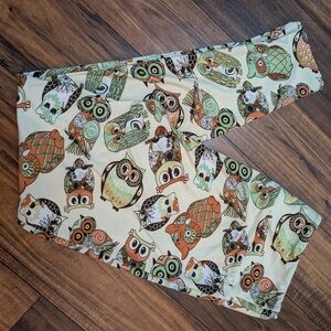 LuLaRoe TC Owl Leggings